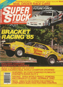 SUPER STOCK 1985 FEB - SHEPHERD, KING, BRACKET NATS, PALIOTTI, 340